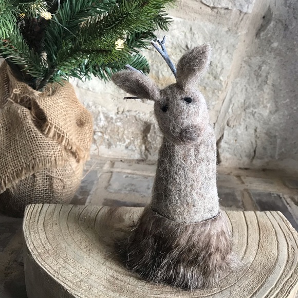 Other - NWOT Adorable Reindeer Bottle Topper